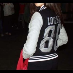 VS PINK Varsity jacket
